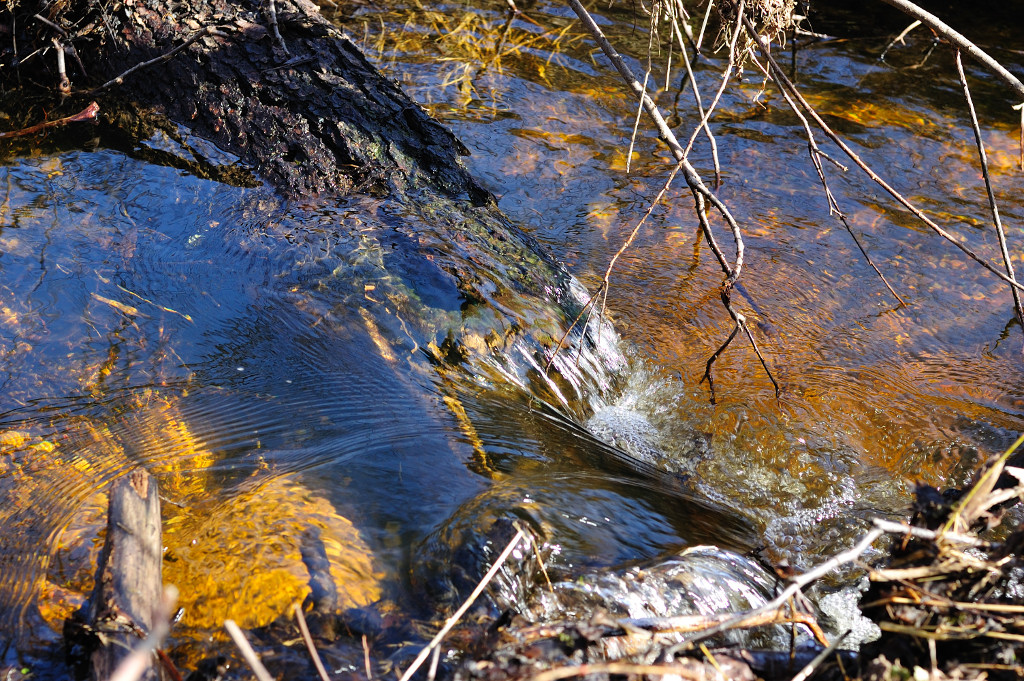 Spring water is like a crystal