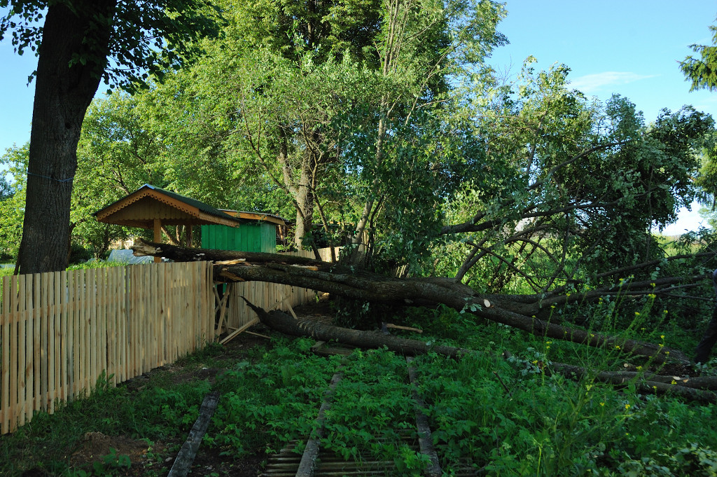 June - after storm