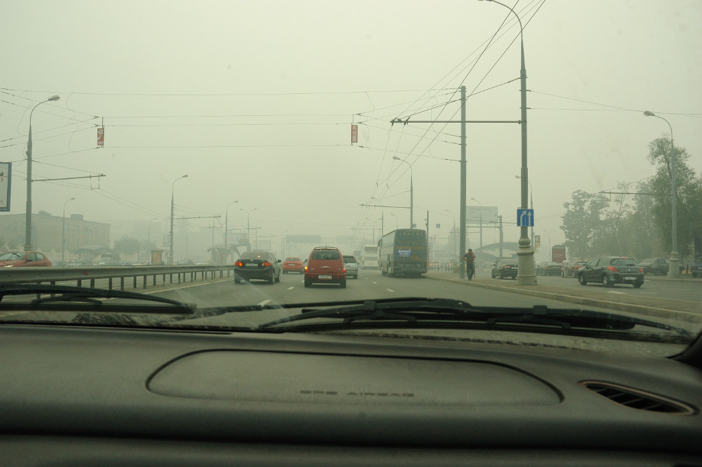 August 2010 - Moscow in the smoke